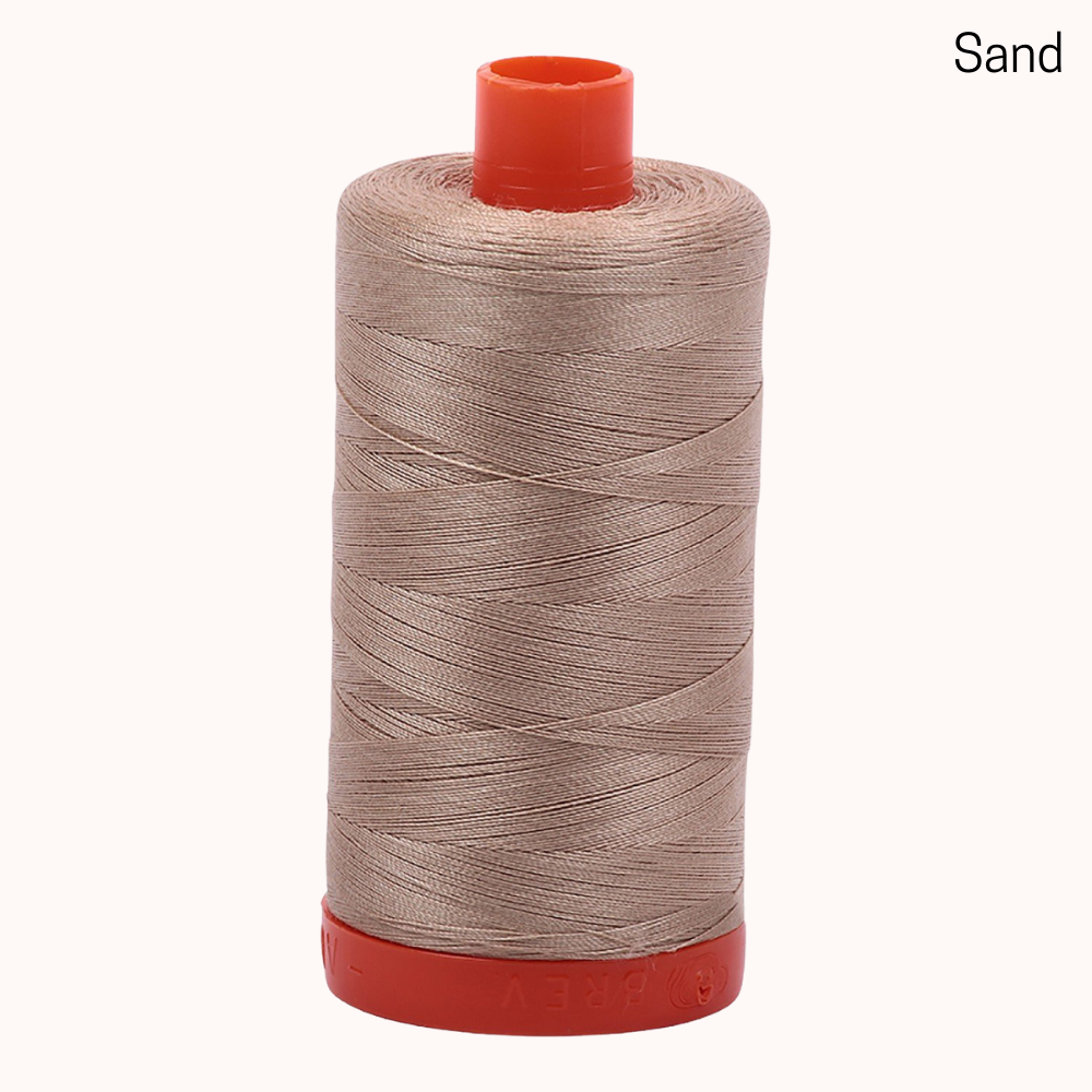 Aurifil 50wt Sand