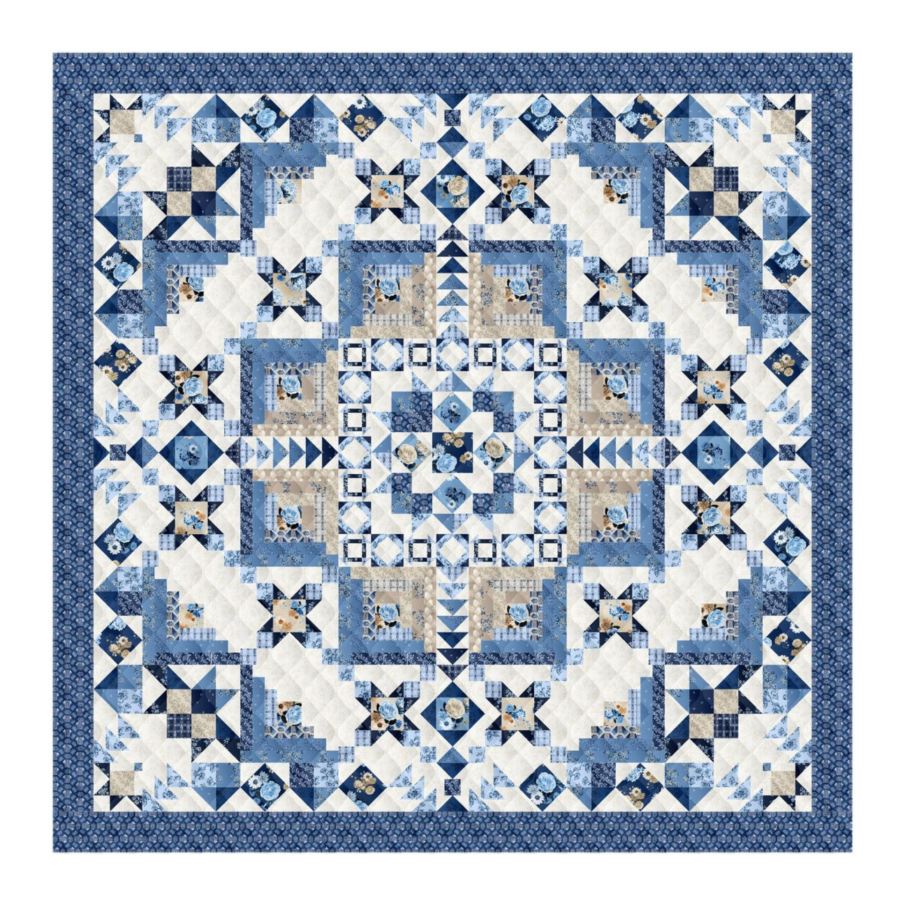 Bellflower True Fabrics Quilt
